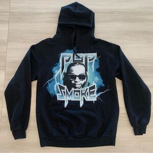 Pop Smoke Men's Merchandise King Of New York Hoodie Sweatshirt Sz Small